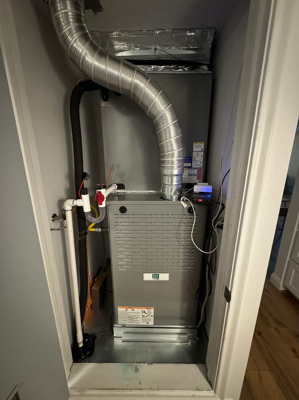 One of our new split installs