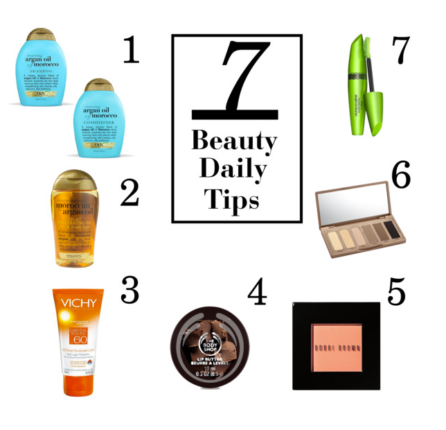 7 Daily Beauty Tips by Dan Redz