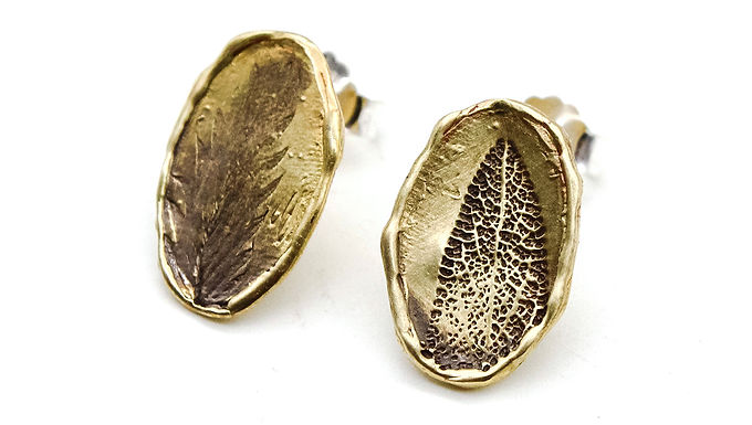 LEAF EARRINGS - BOTANICA