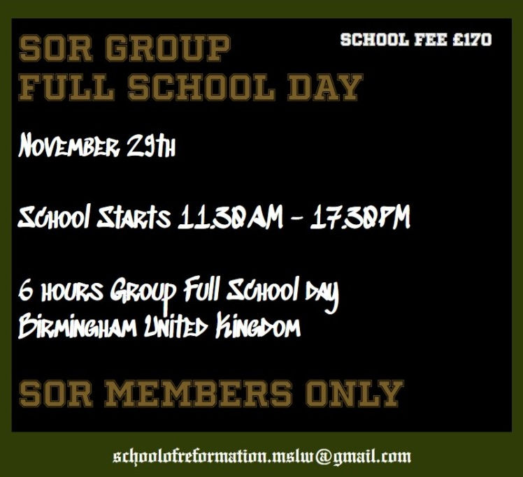 29th November Group Full School Day In Birmingham