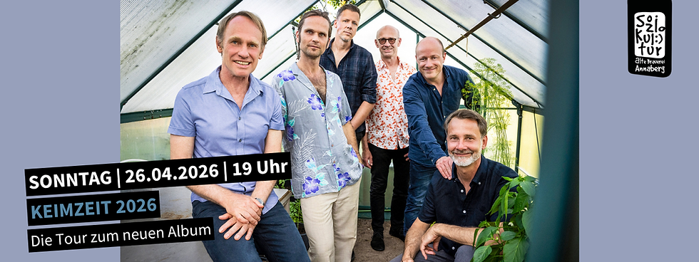 KEIMZEIT 2026 | Die Tour zum neuen Album