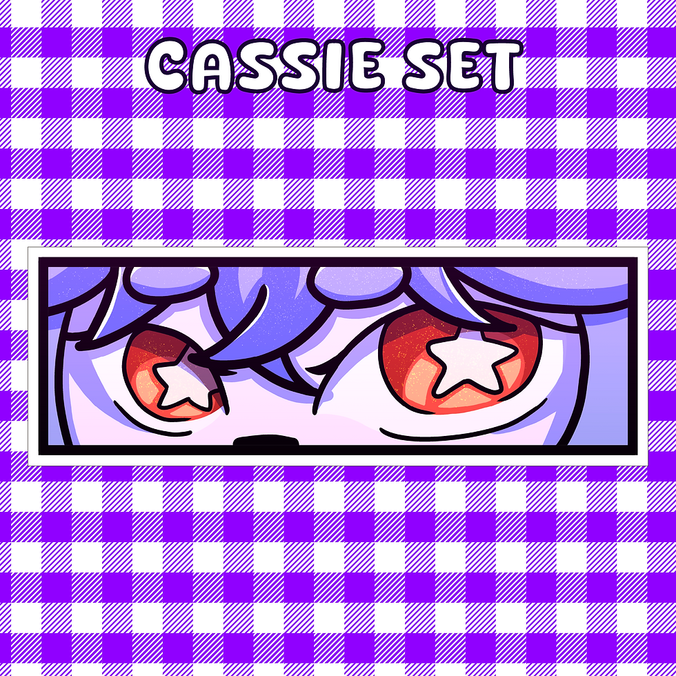 Miniatura: Set de stickers “Cassie in Dreamland”