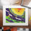 Thumbnail: "Organism" Painting Fine Art Prints (Passepartout Paper Frame)