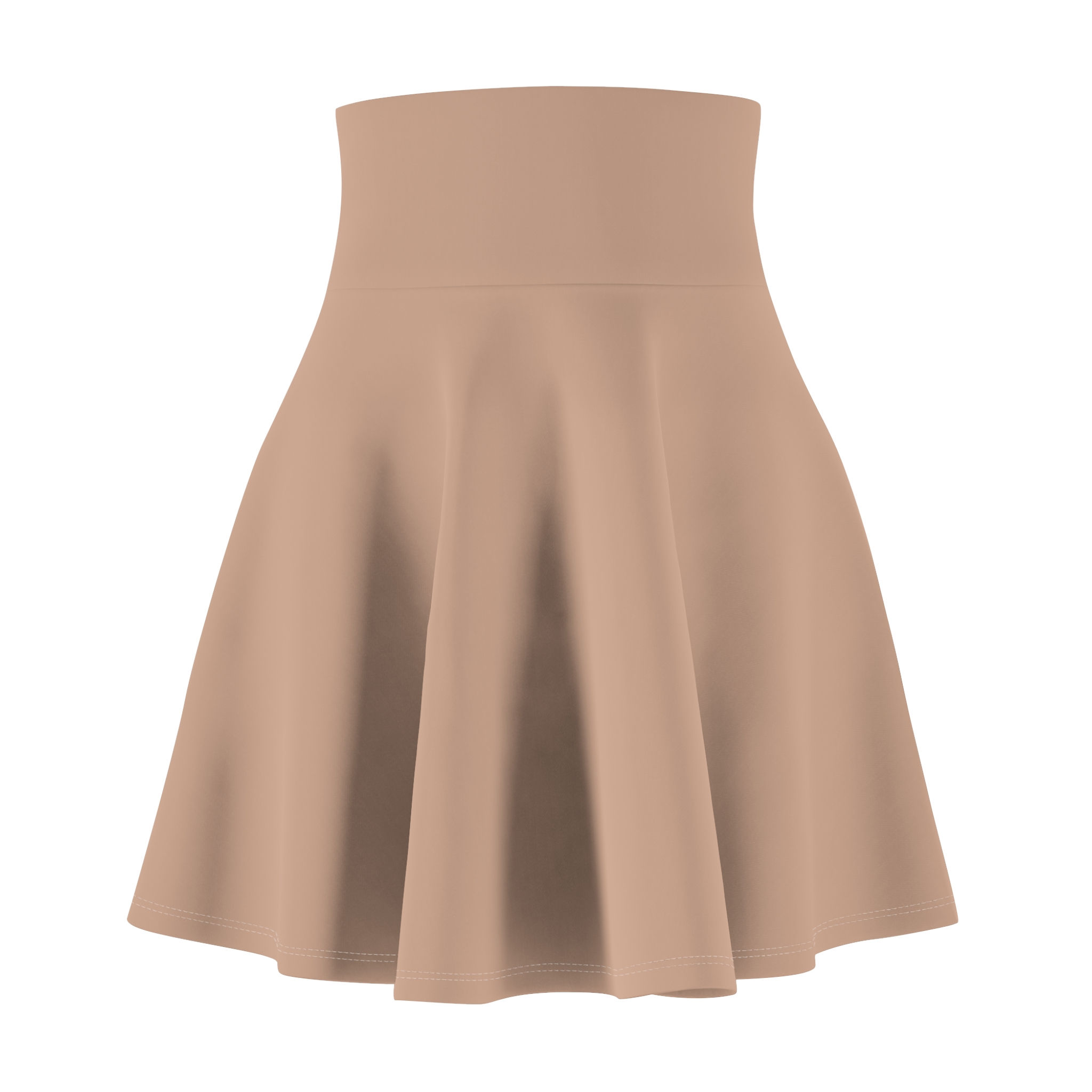 Boho Chic Women's Skater Skirt, Flowy Dance Skirt, Summer Outfit, Everyday Wear