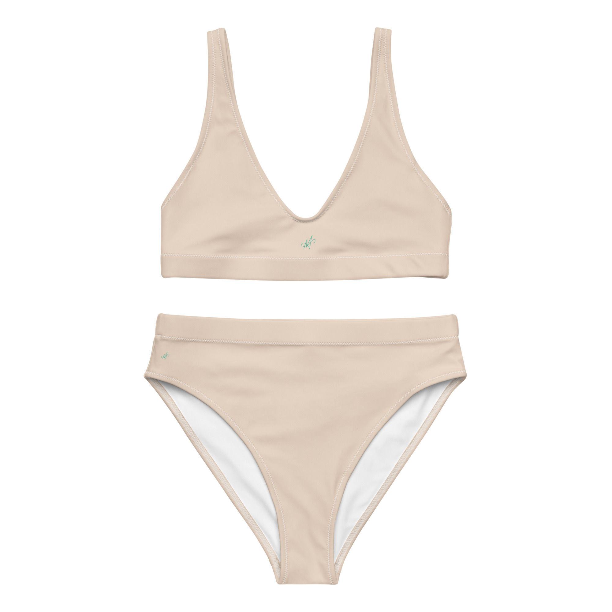 S4 Recycled high-waisted underwear bikini
