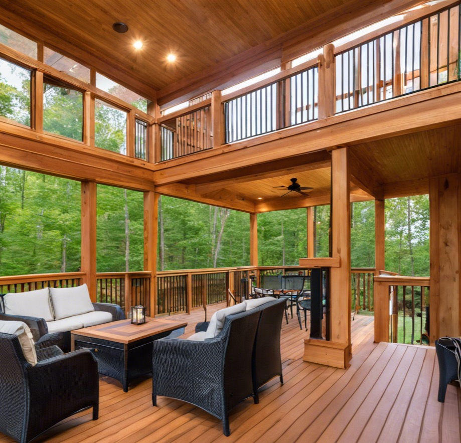 two story deck 