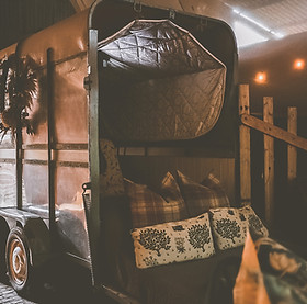 Comfortable luxury seating in private cinema barn Bridport
