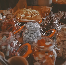 Luxury refreshments at The Hay Barn Cinema private screening