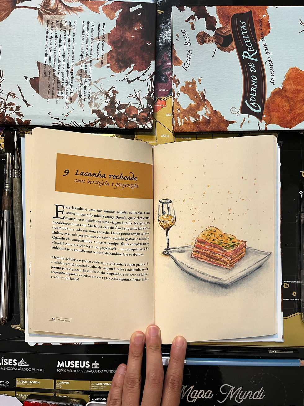 Miniatura: Caderno de Receitas: do mundo para a sua casa