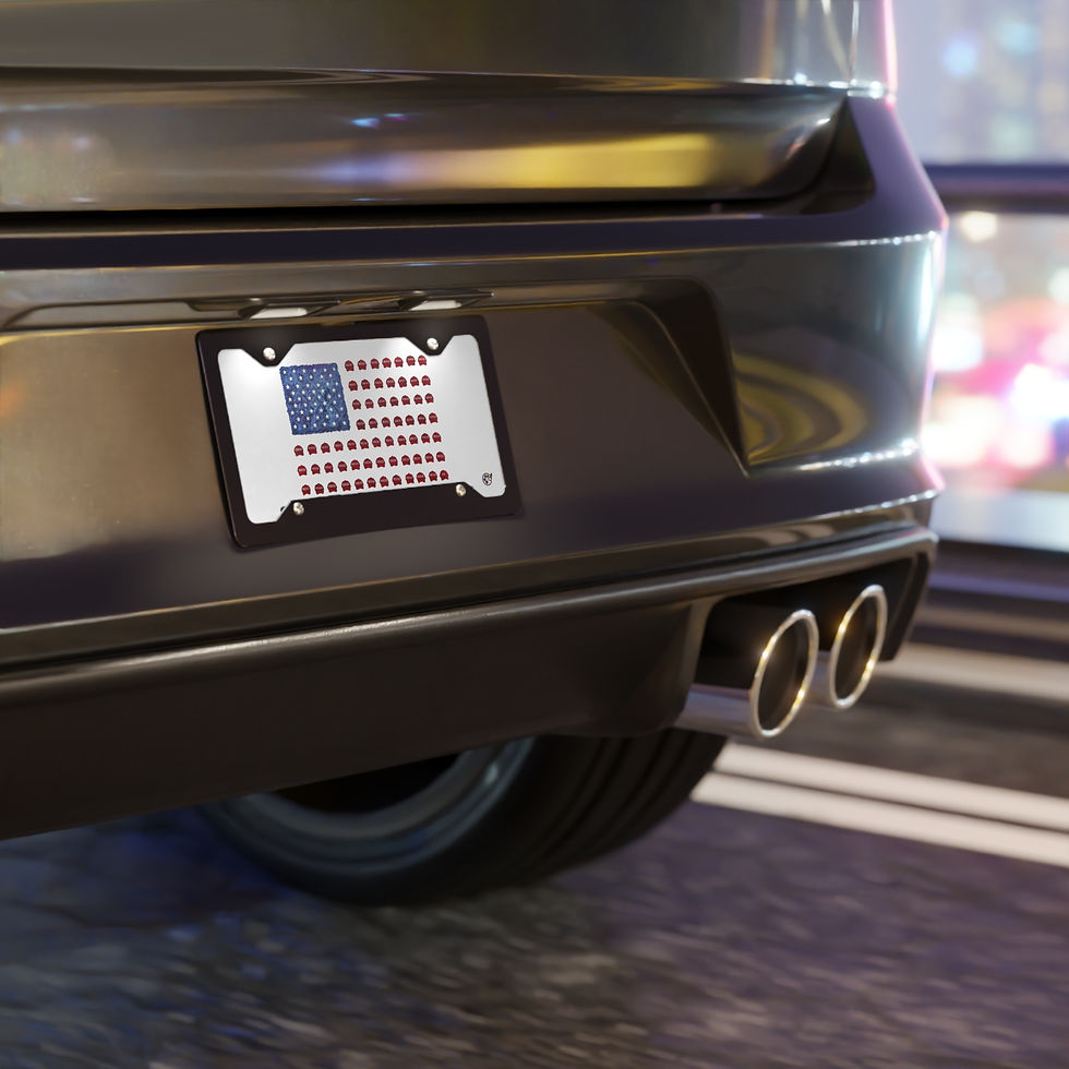 Thumbnail: MAGA Hat Flag Vanity Plate