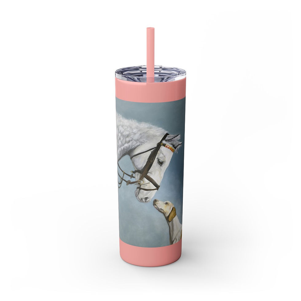 Thumbnail: Tumbler:  Foxxy Friends Tumbler with Straw, 20oz