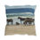Thumbnail: Corolla Horses Original Oil Painting Print Outdoor Pillow