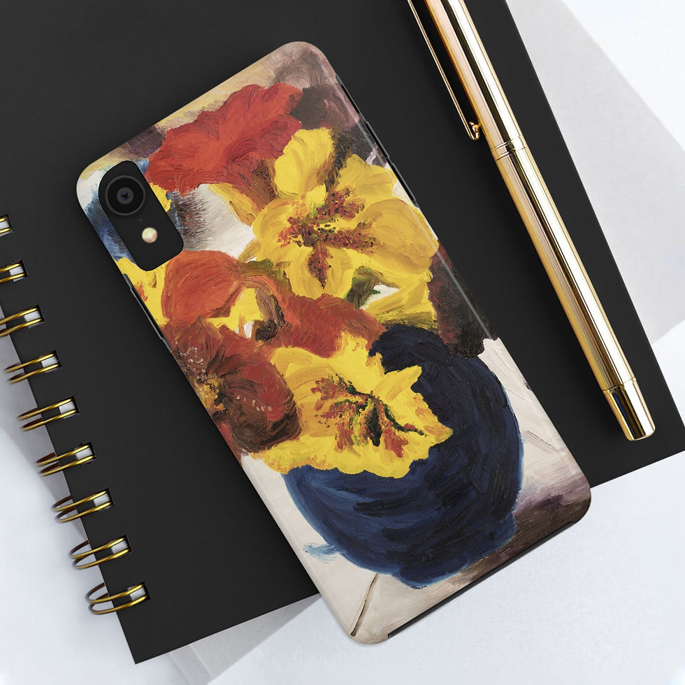 Thumbnail: Colorful Flower Pot of Flowers Tough Phone Case