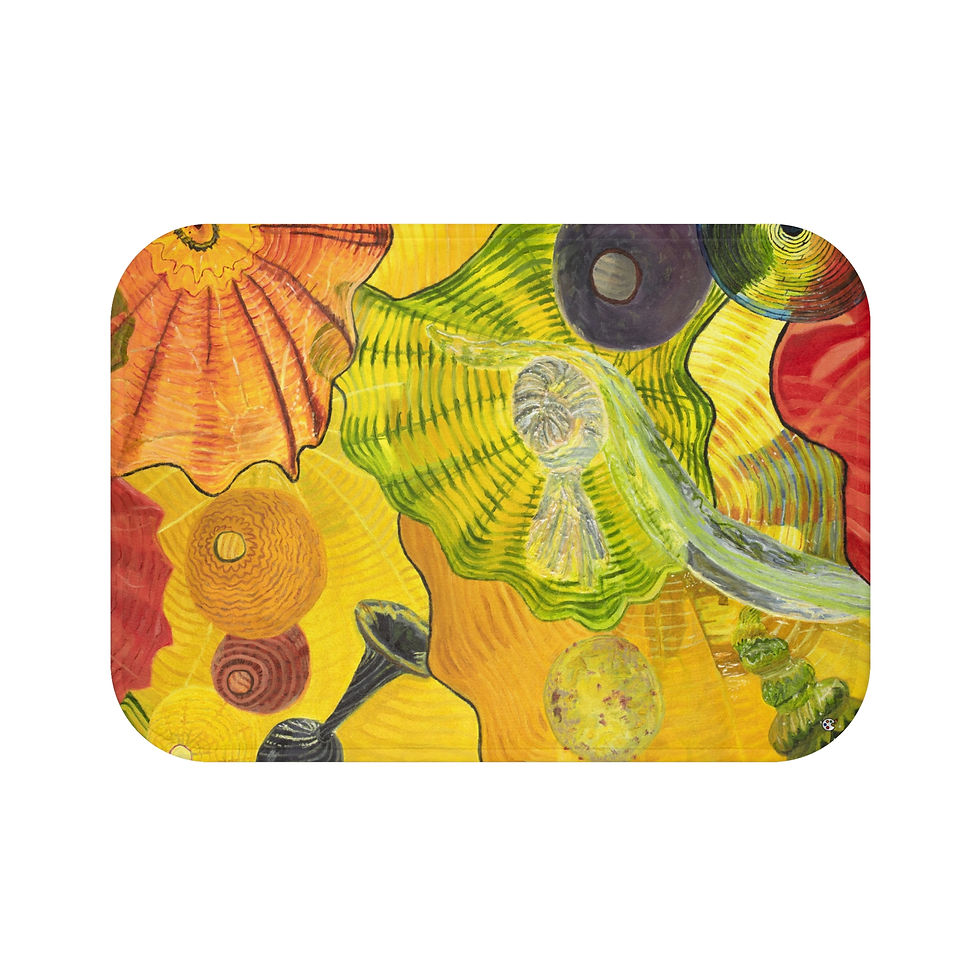 Thumbnail: Shelling For Chihuly Bath Mat