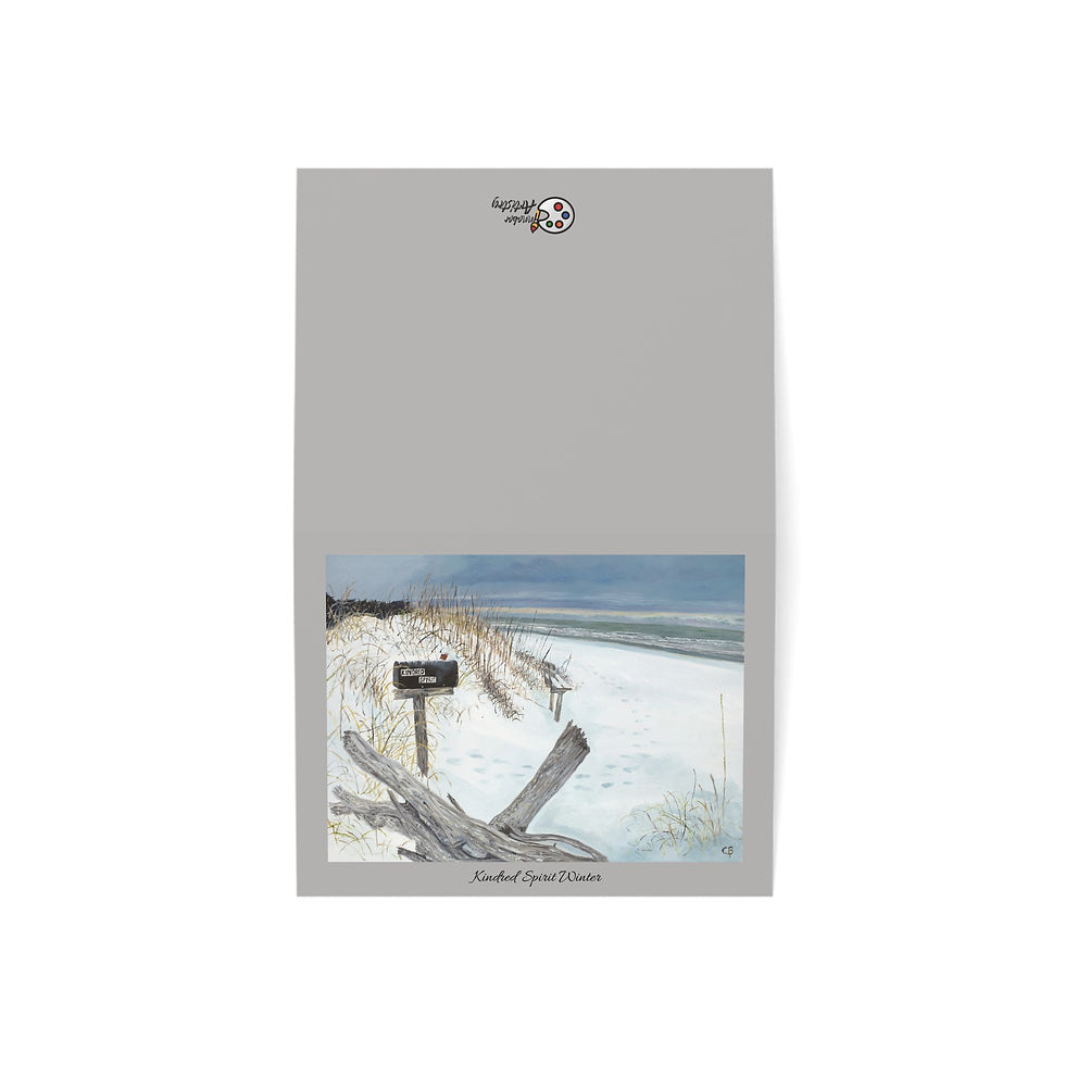 Thumbnail: Kindred Spirit Winter Greeting Cards (30 and 50pcs)