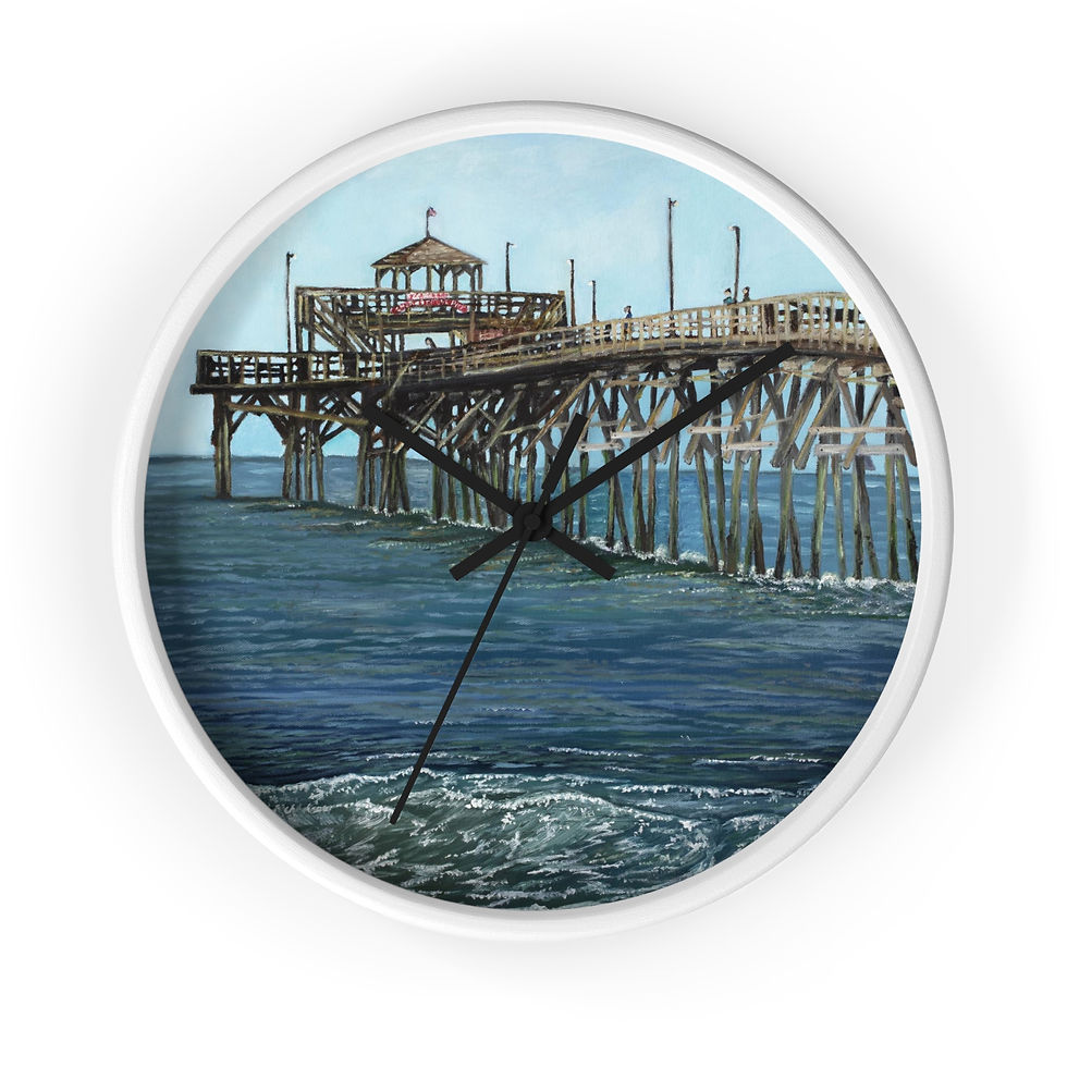 Thumbnail: Cherry Grove Pier Wall Clock