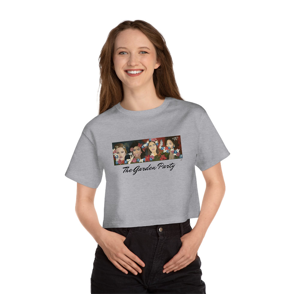 Thumbnail: The Garden Party Champion Women's Heritage Cropped T-Shirt
