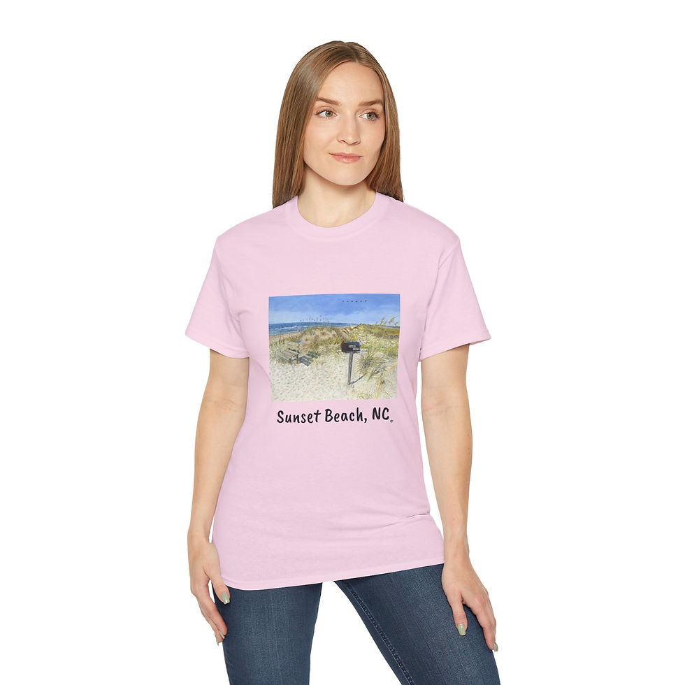 Thumbnail: Peace at the Kindred Spirit Mailbox Unisex Ultra Cotton Tee