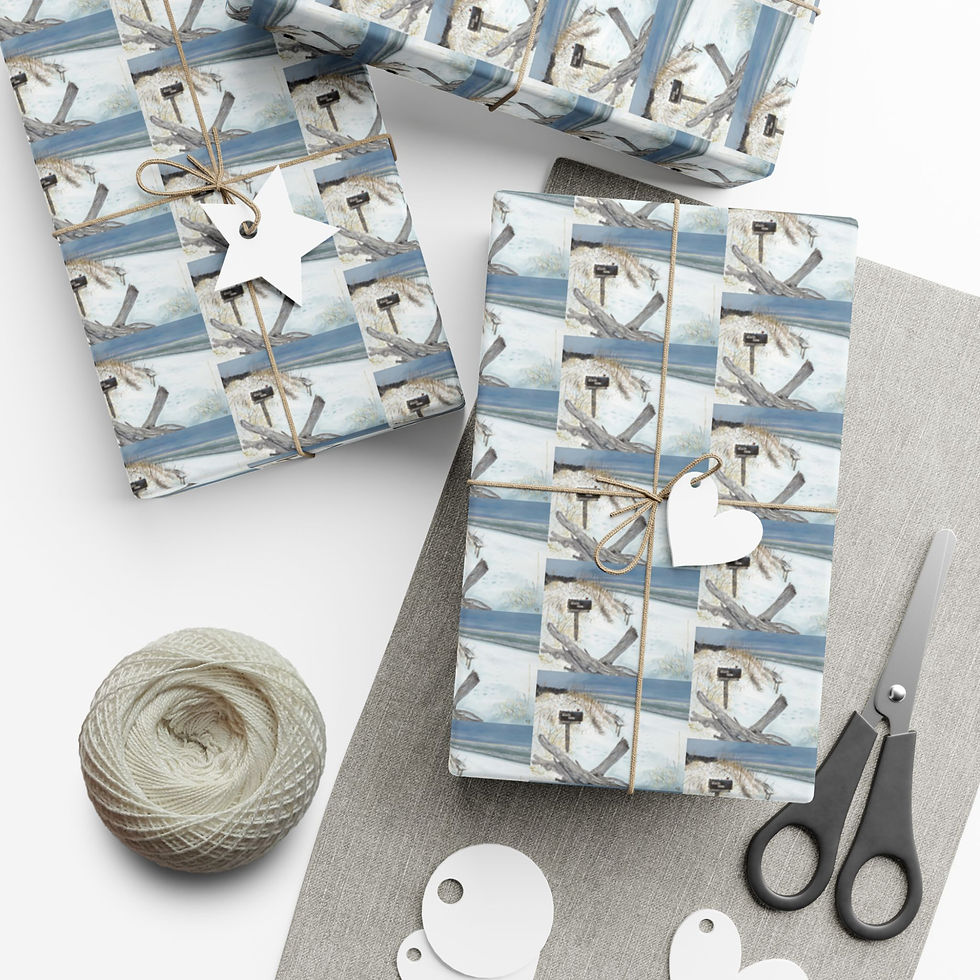 Thumbnail: Kindred Spirit Winter Gift Wrap Papers