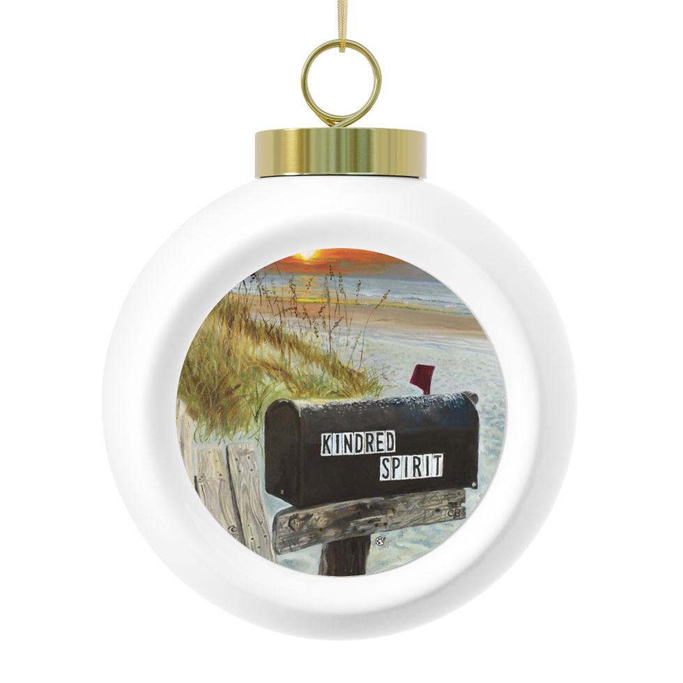 Thumbnail: Kindred Spirit Sunrise Christmas Ball Ornament
