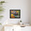 Thumbnail: Framed Abstract Chihuly Inspired Globes On Water Original Oil Painting Print