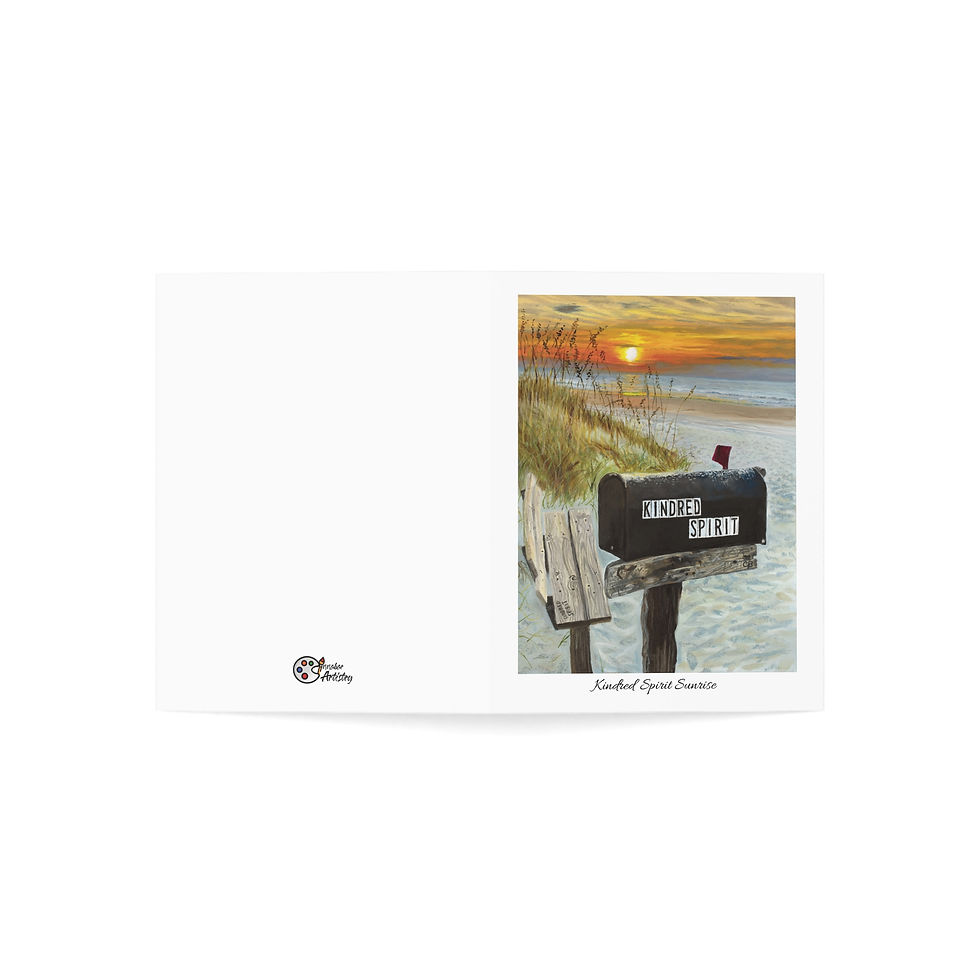Thumbnail: Kindred Spirit Sunrise Greeting Cards (10, 30, and 50pcs)