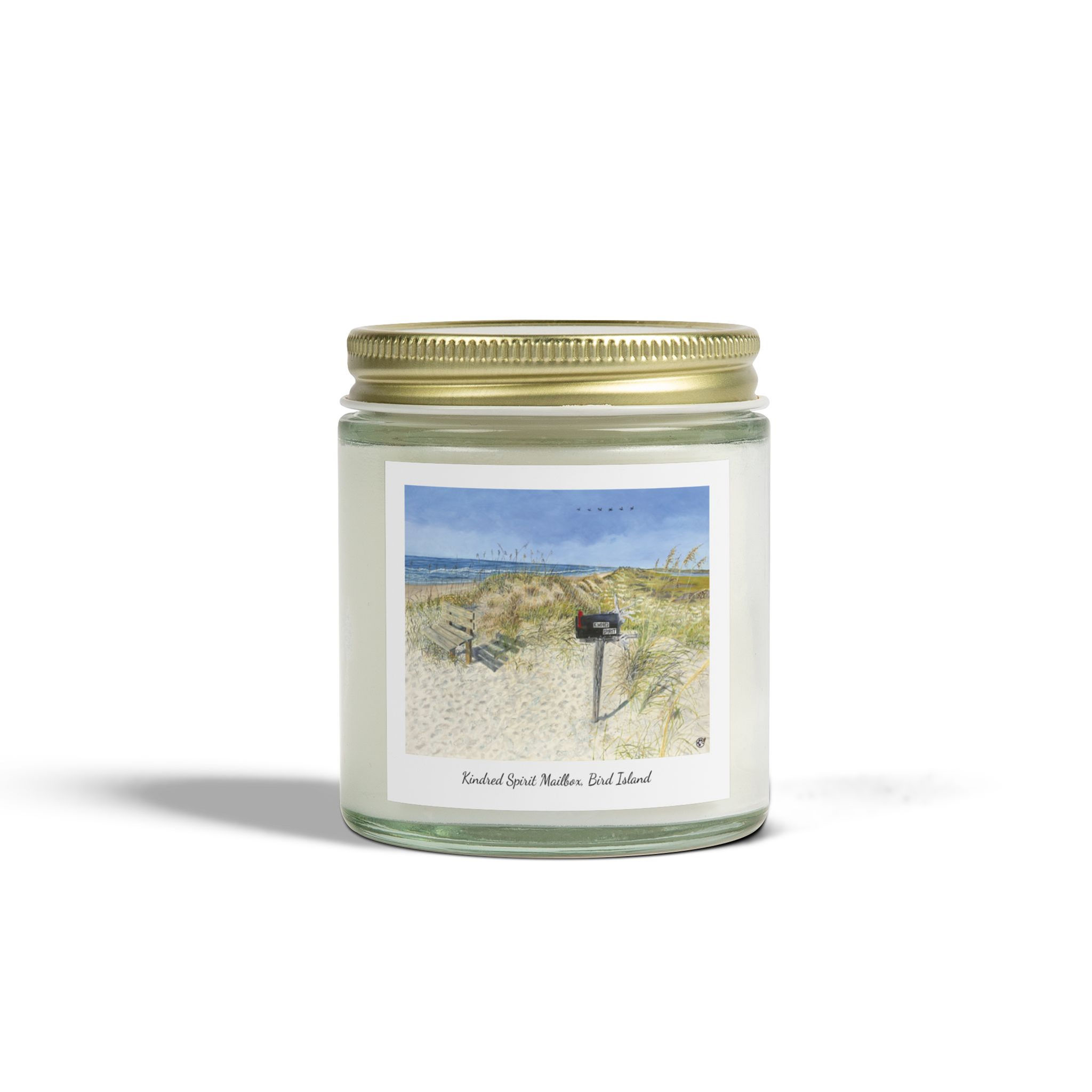 Peace of the Kindred Spirit Orig. Oil Painting Print Scented Candles (4oz, 9oz)