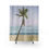 Thumbnail: Moonlight Reflections II: Seabird Oil Painting Print On A Shower Curtains