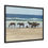 Thumbnail: Framed Corolla Horses Original Oil Painting Print