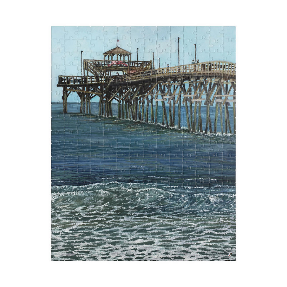 Thumbnail: Puzzle: Cherry Grove Pier Puzzle (110, 252, 520, 1014-piece)