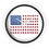 Thumbnail: MAGA Hat Flag Wall Clock