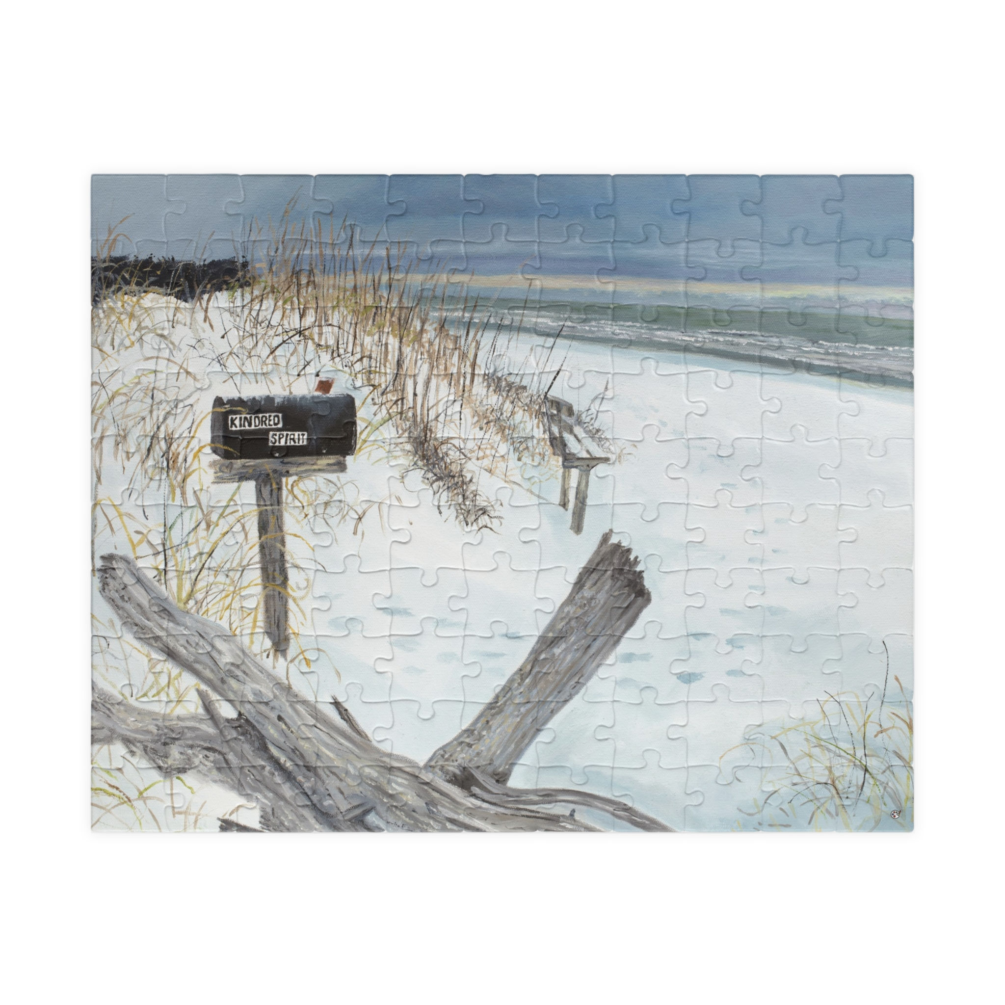 Kindred Spirit Winter Orig Oil Print Puzzle (110, 252, 520, 1014-piece)