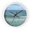 Thumbnail: Surfing Pelicans Original Oil Painting Print On A Wall Clock