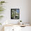 Thumbnail: Framed Icon New England Covered Bridge Orig. Oil Print