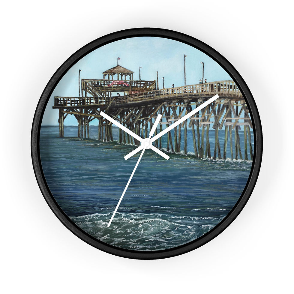 Thumbnail: Cherry Grove Pier Wall Clock