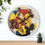 Thumbnail: Flower Pot of Flowers Wall clock