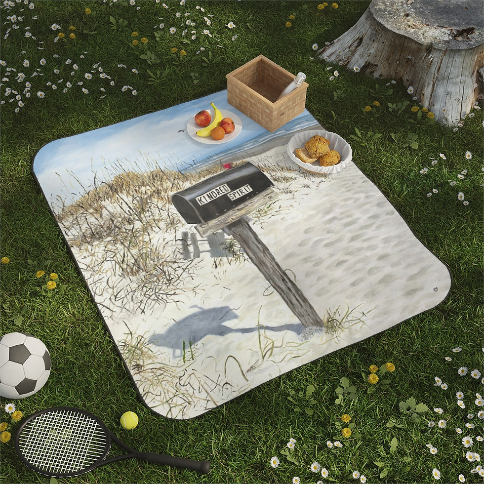 Thumbnail: Kindred Spirit Mailbox Picnic Blanket