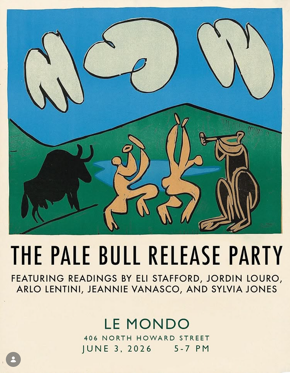 READING: The Pale Bull Release Party