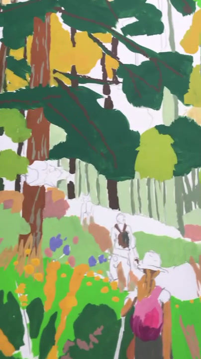 Miniature : Le sentier, 2022.