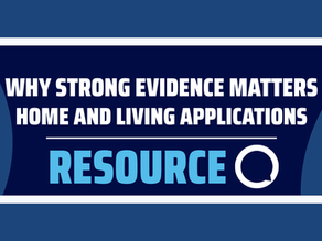 A comprehensive guide showing evidence requirements for NDIS Home and Living applications, including SIL support documentation, manual handling plans, sleep logs, and technical advisory team review process