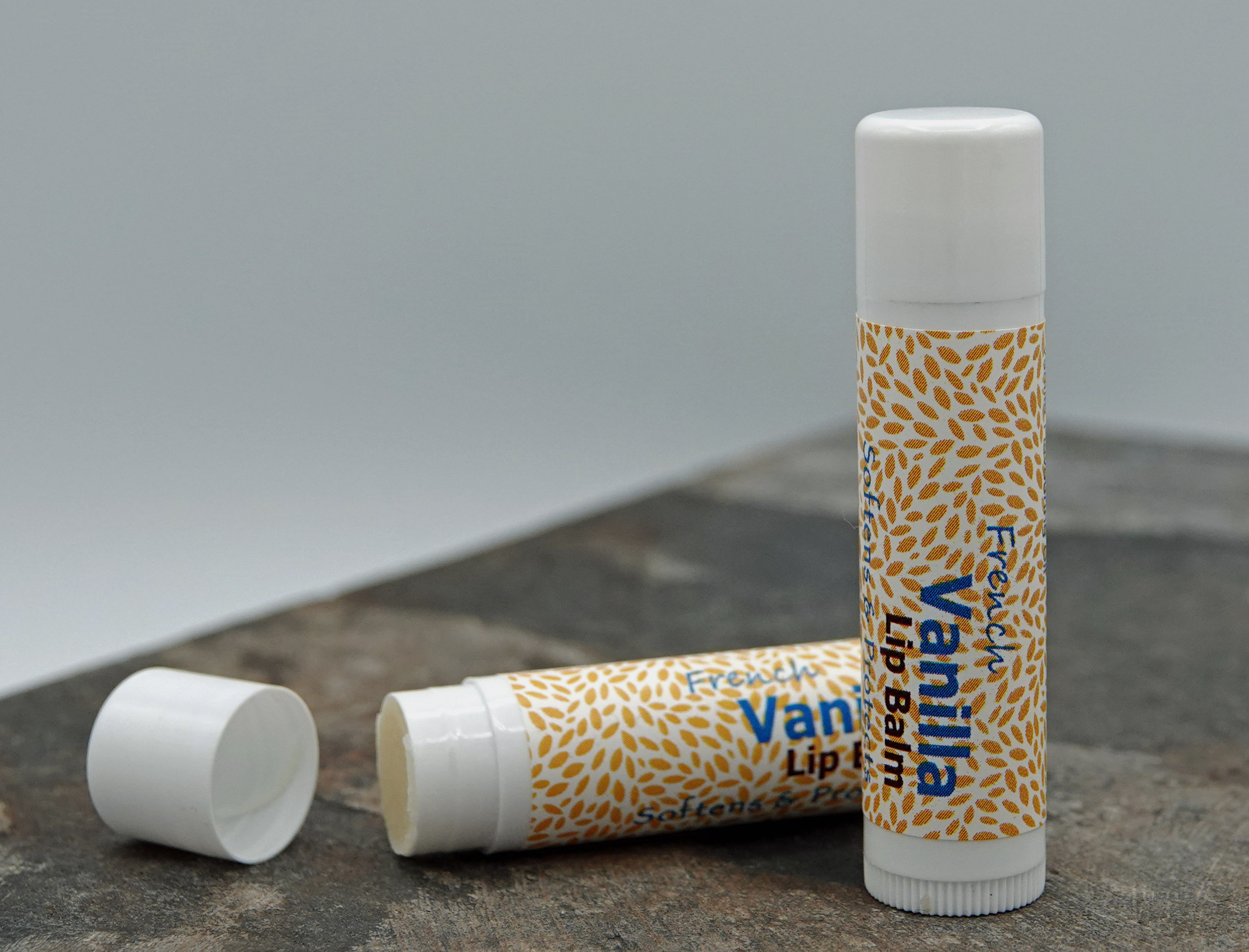 French Vanilla Lip Balm - Non-Beeswax (Candelilla Wax) - 7 ml (0.