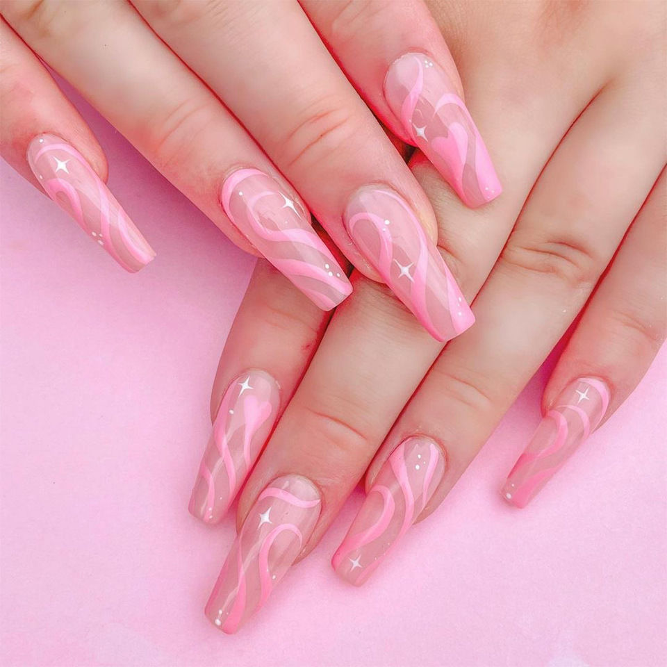 Thumbnail: BEAUTIFUL PRESS ON NAILS MULTIPLE DESIGNS