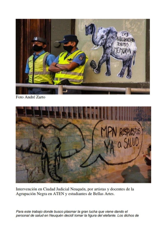 "Los elefantes pisamos fuerte y tenemos memoria"