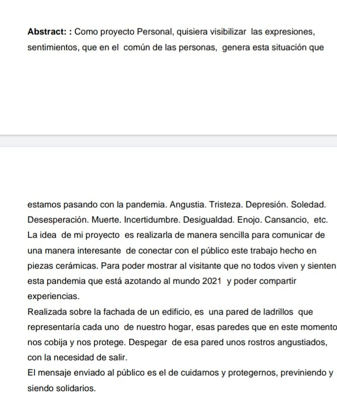 "Sentimientos Fragmentados"