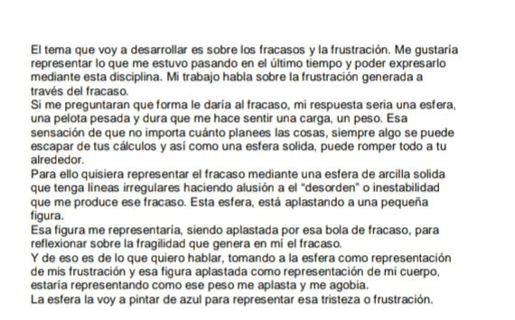 "Frustración"
