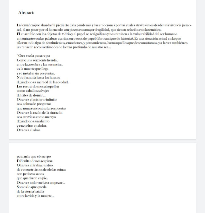 "Poblar el Silencio"