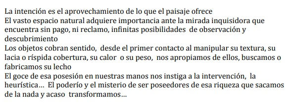 "Nuestro entorno"
