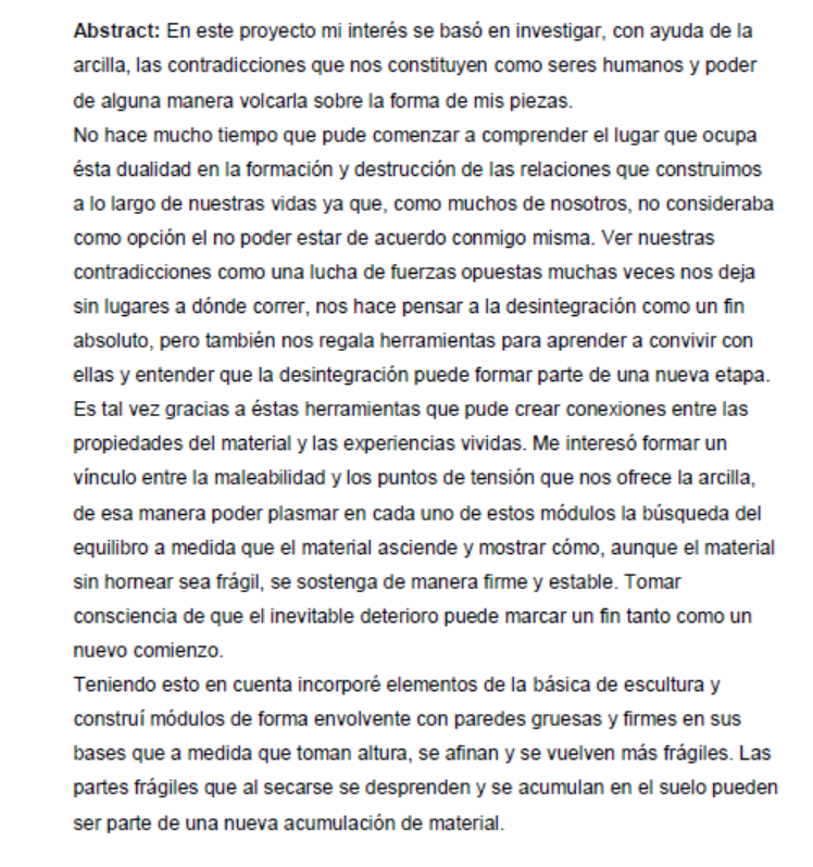 "Desintegración"