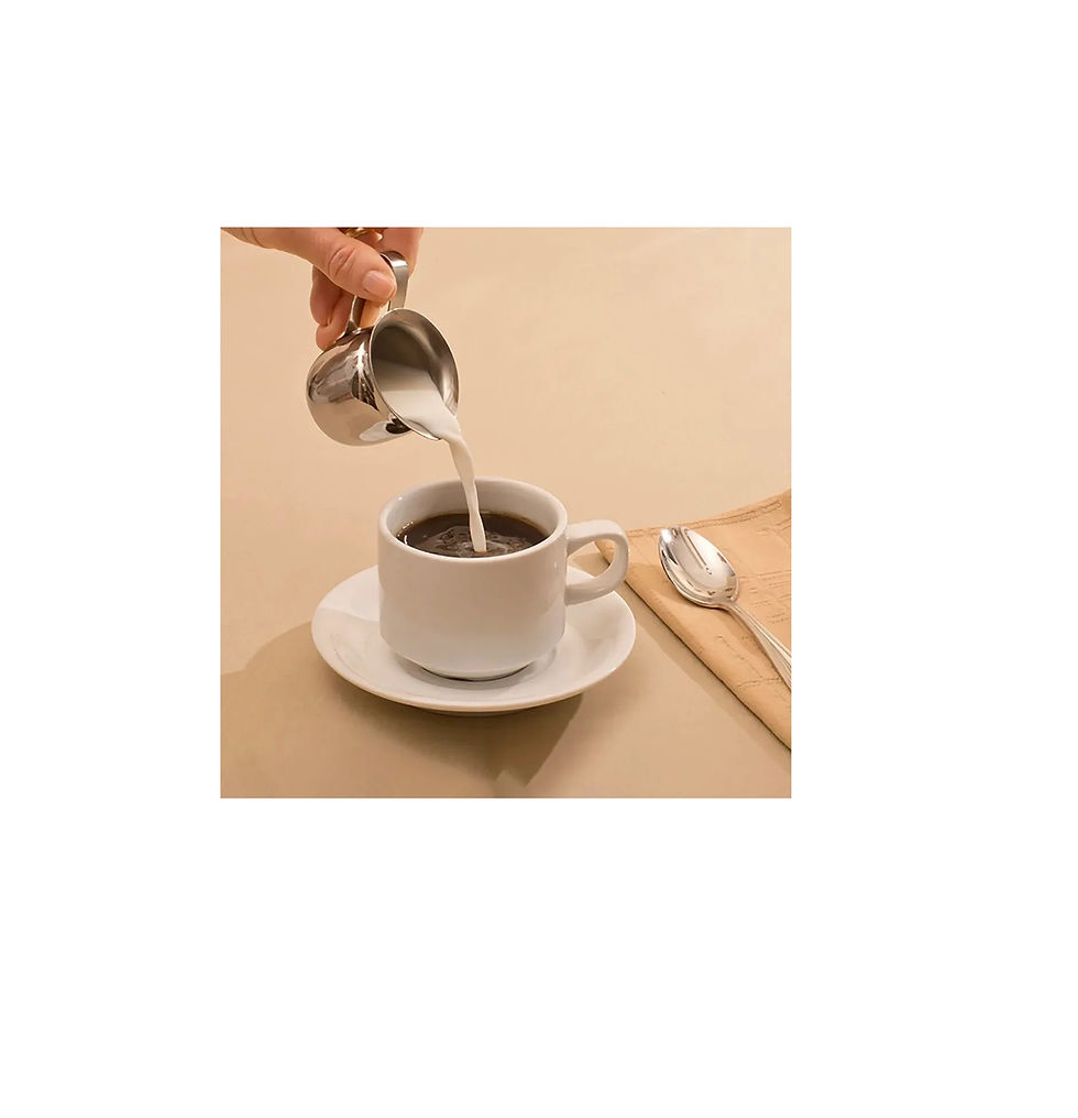 Jarra Cremera Winco Bcs-5 Acero Inoxidable Pequeña 5 Oz Plateado