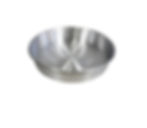 Tapa De 20 Cm Redonda Cocina Adbc-8 Winco Plateado Lisa